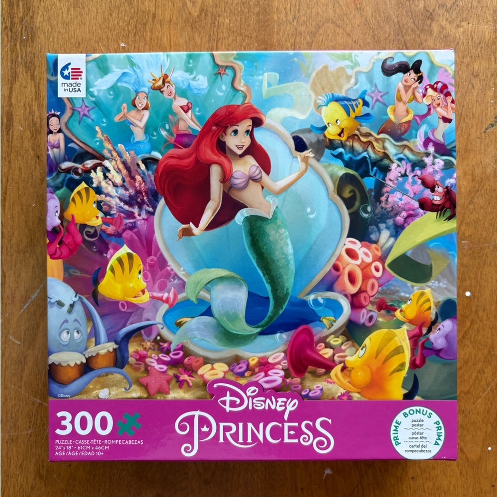 Disney Princess Ariel Puzzle - 300 Pieces